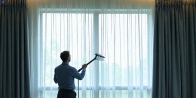 Commercial curtain stain removal service macquarie-fields-nsw hotels offices restaurants