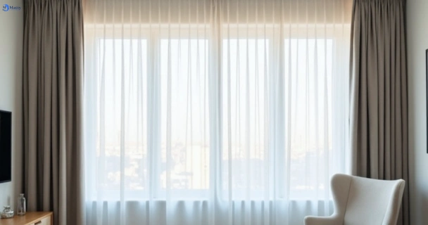Freshly steam cleaned curtains in macquarie-fields-nsw QLD